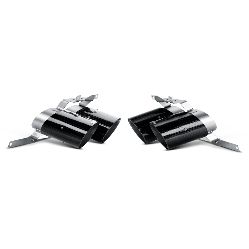 Akrapovic 09-14 Lamborghini Gallardo LP 550-2 Coupe Tail Pipe Set (Carbon) - T1 Motorsports
