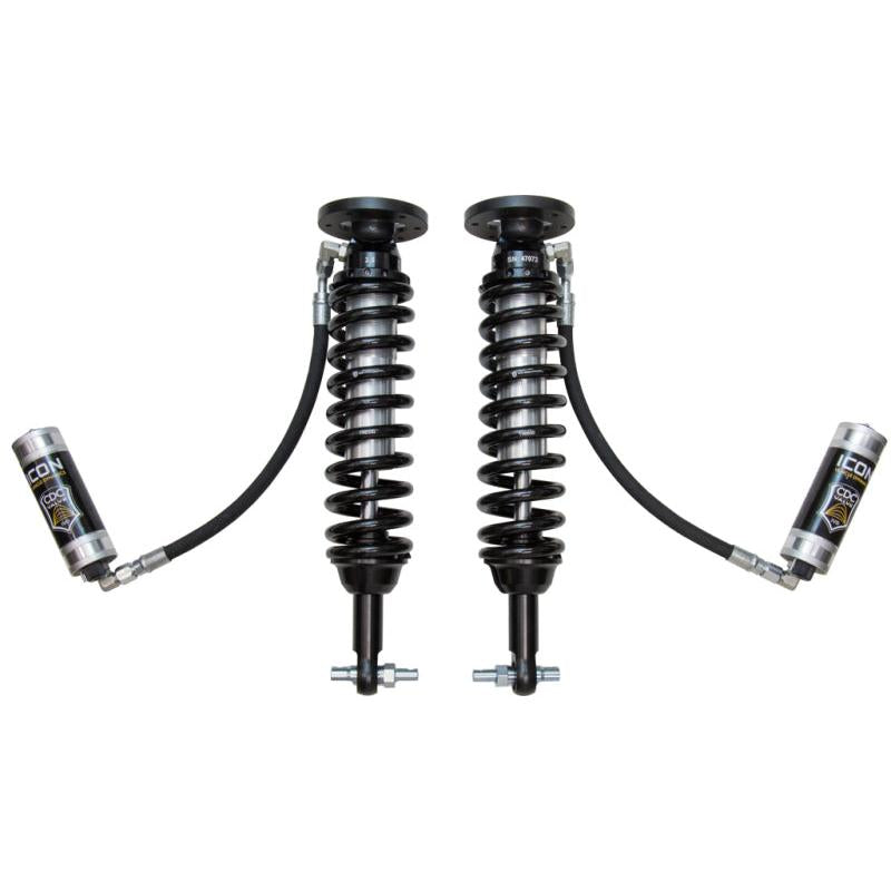 ICON 2015+ Ford F-150 2WD 1.75-3in 2.5 Series Shocks VS RR CDCV Coilover Kit - T1 Motorsports