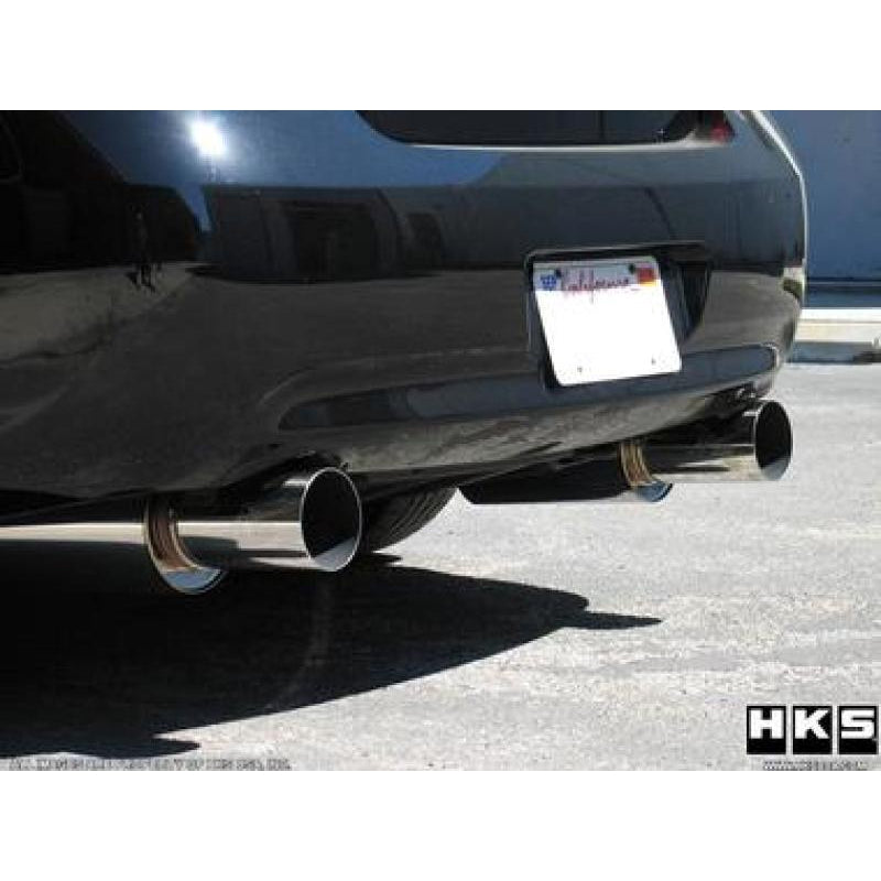 HKS Hi-Power Rear Muffler - Infiniti G37 Sedan