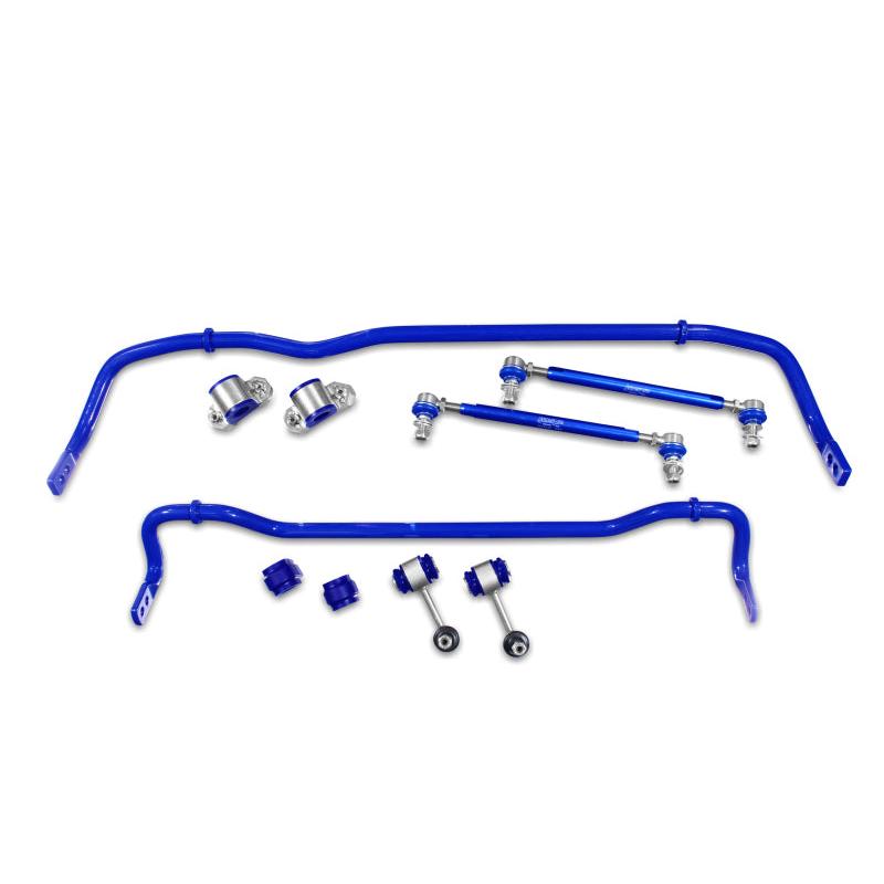 SuperPro 2015 Audi A3 TDI Prestige Front / Rear 24mm & 22mm Adjustable Sway Bar and End Link Kit - T1 Motorsports