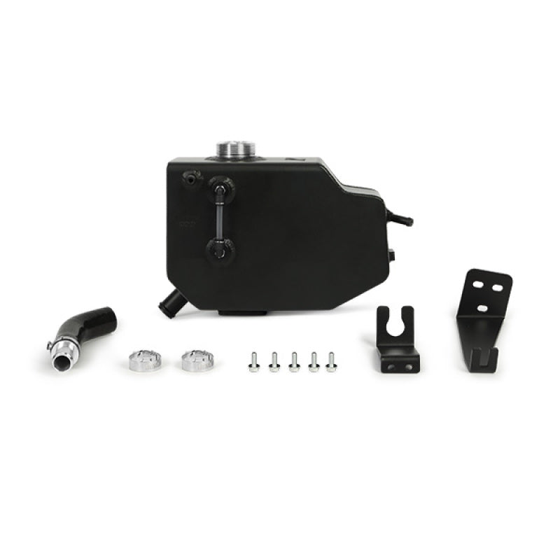 Mishimoto 11-14 Ford F-150 Aluminum Expansion Tank - Micro-Wrinkle Black - T1 Motorsports
