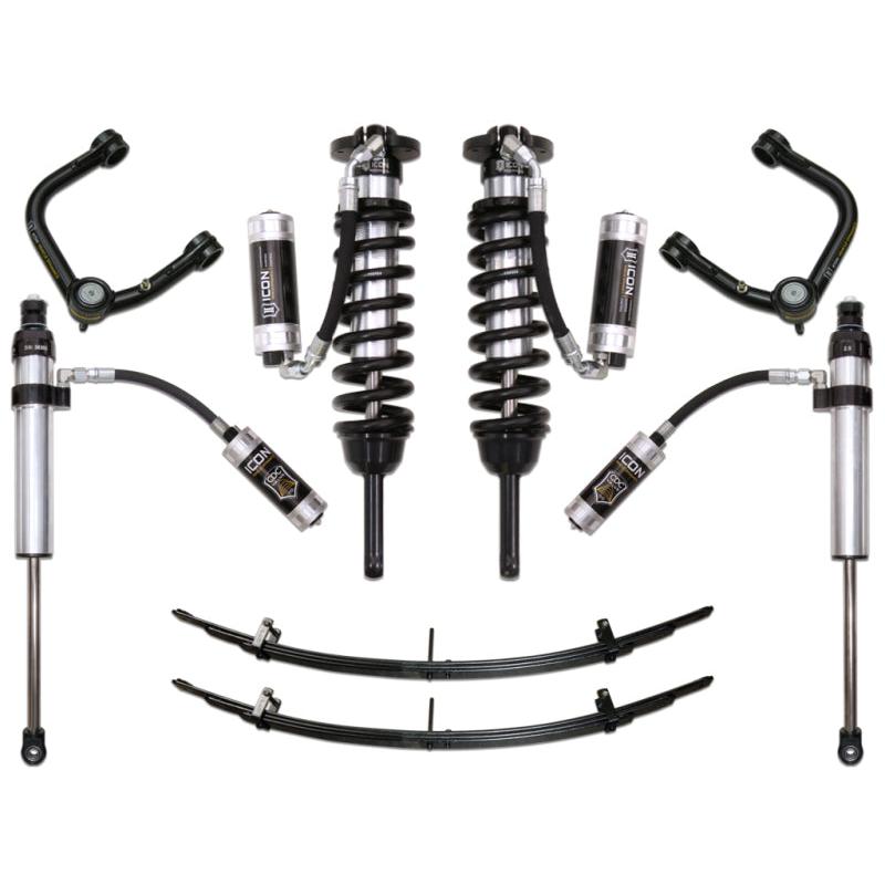 ICON 05-15 Toyota Tacoma 0-3.5in/2016+ Toyota Tacoma 0-2.75in Stg 6 Suspension System w/Tubular Uca - T1 Motorsports