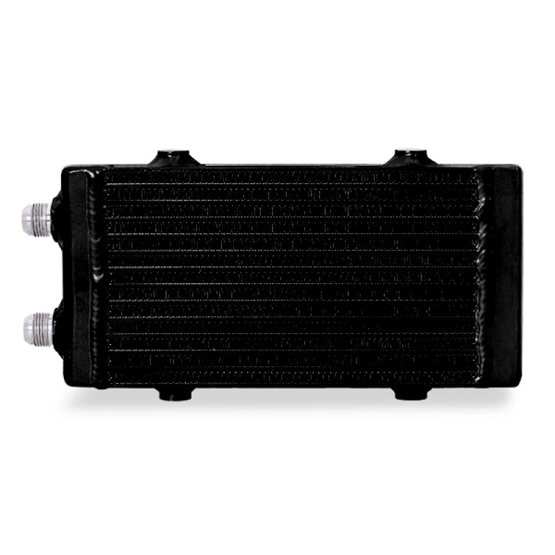 Mishimoto Universal Small Bar and Plate Dual Pass Black Oil Cooler - T1 Motorsports