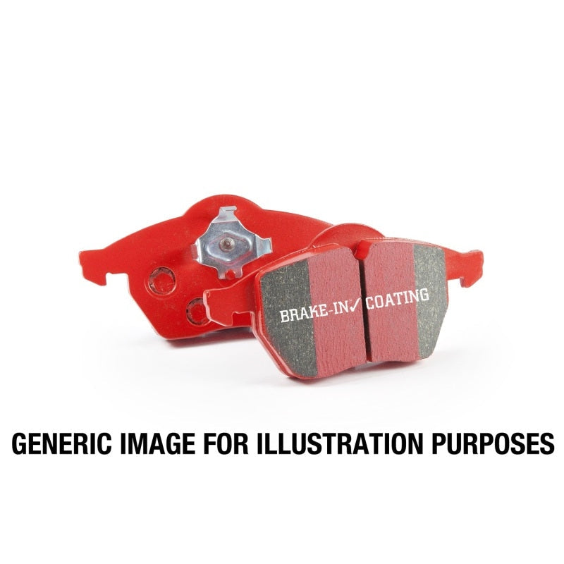 EBC Redstuff Brake Pads -  08-13 Mercedes-Benz C63 AMG (W204) 6.2 - Rear Brake Pads