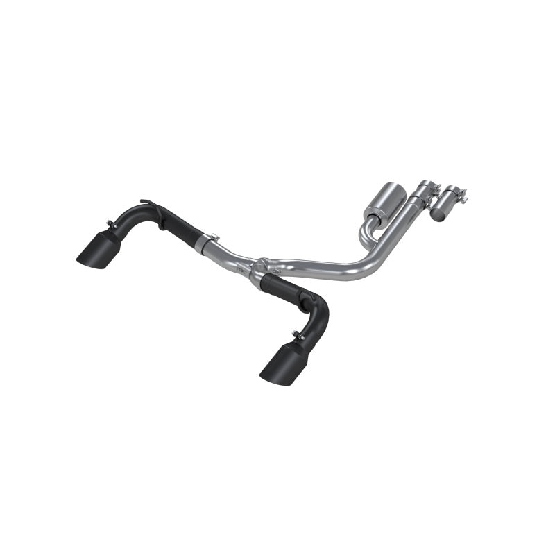 MBRP 2021+ Ford Bronco Sport (1.5L / 2.0L EcoBoost) 2.5in Res-Back Exhaust - Dual Rear - Black - T1 Motorsports