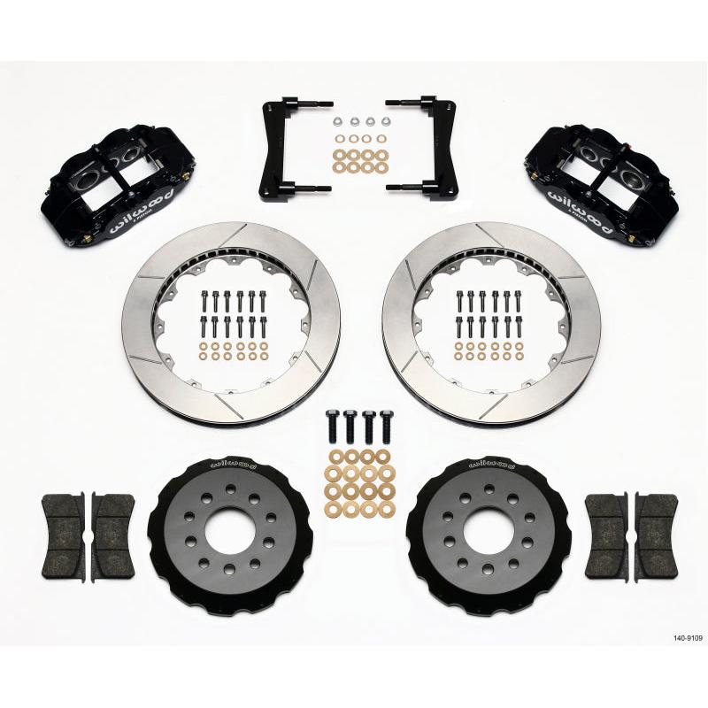 Wilwood Narrow Superlite 6R Front Hat Kit 13.06in 2005-2014 Mustang - T1 Motorsports