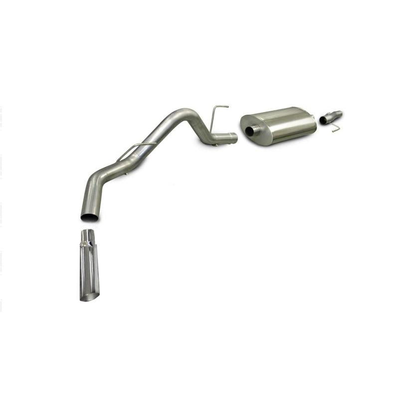 Corsa Sport Cat-Back Exhaust - Polished Tip - 2006-2008 Ford F-150 V8 5.4L/4.6L