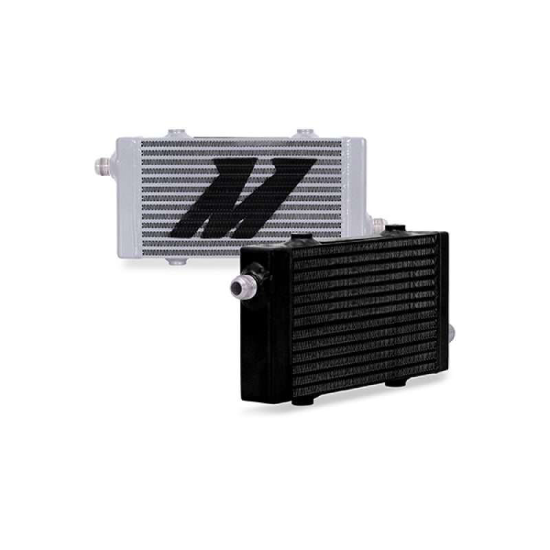 Mishimoto Universal Small Bar and Plate Cross Flow Black Oil Cooler - T1 Motorsports