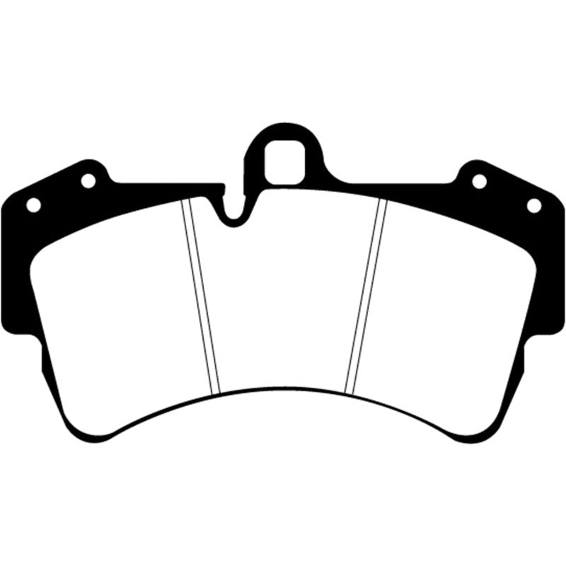 EBC Redstuff Brake Pads -  03-07 Porsche Cayenne 4.5 (350mm Rotors) - Front Brake Pads