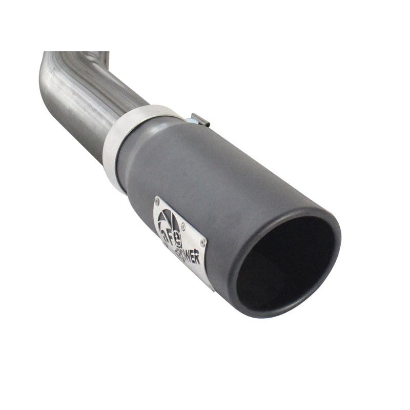 aFe MACHForce XP SS Exhaust 3in Cat-Back w/4.5in Black Tip 11-14 Ford F150 Ecoboost V6 3.5Ltt