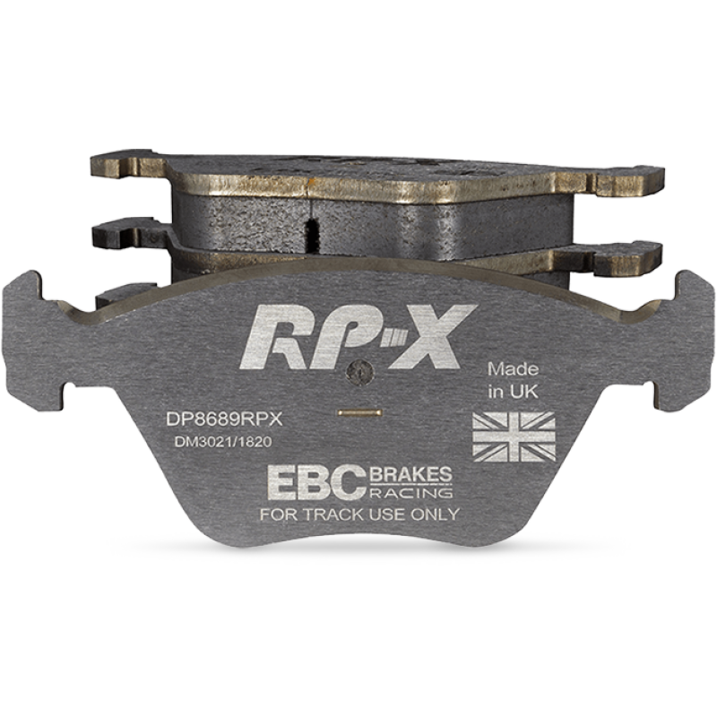 EBC Racing 16-20 Porsche 911 (991/2) Carrera 3.0TT (Cast Iron Rotor Only) RP-X Front Brake Pads