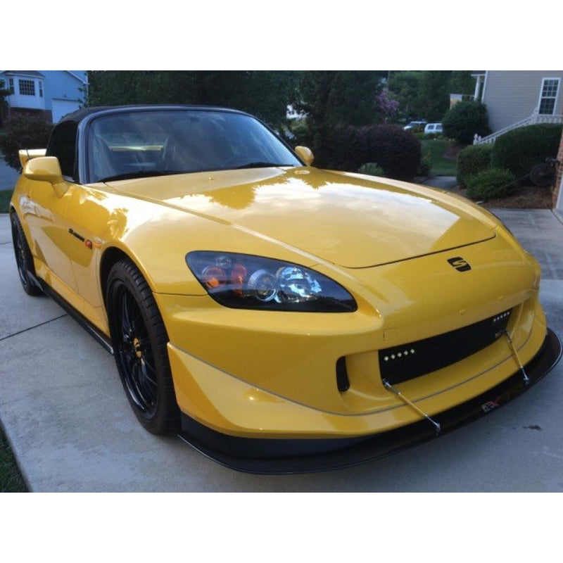 APR Honda S2000 AP2 with CR Bumper Front Wind Splitter - T1 Motorsports