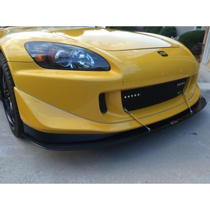 APR Honda S2000 AP2 with CR Bumper Front Wind Splitter - T1 Motorsports