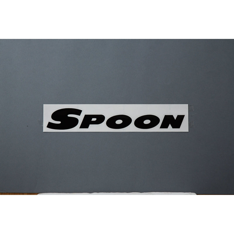 ALL-90000-B02 - SPOON Sports Team Sticker Black [800mm] - T1 Motorsports