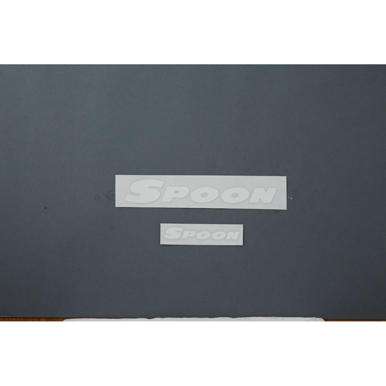 ALL-90000-W00 - SPOON Sports Team Sticker White [200mm] - T1 Motorsports