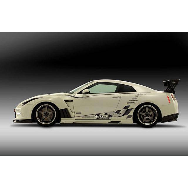 Varis R35 GTR Side Diffuser Set - L+R Set (Carbon) - Nissan GTR R35 - T1 Motorsports